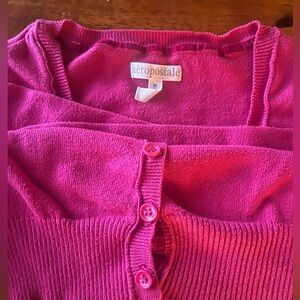 Aeropostale Fuchsia Knit Sweater